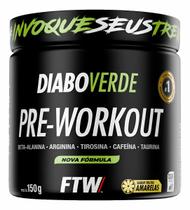 Suplemento Em Pó Pre Treino Pre Workout 150g FTW DIABO VERDE Sabor:Frutas Amarelas Suplemento Em Pó Pre Treino Pre Workout 150g FTW DIABO VERDE Sabor:Frutas Amarelas