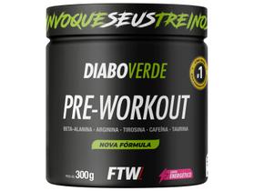 Suplemento Em Pó Pre Treino Pre Workout Pote 300g DIABO VERDE
