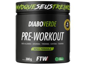 Suplemento Em Pó Pre Treino Pre Workout Pote 300g DIABO VERDE