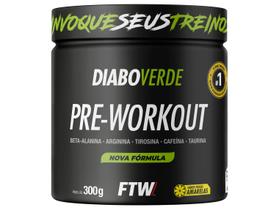 Suplemento Em Pó Pre Treino Pre Workout Pote 300g DIABO VERDE