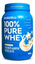 Suplemento em Pó Probiótica Whey Protein Sabor Baunilha em Pote 900g