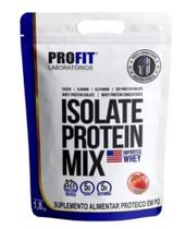 Suplemento em pó ProFit Isolate Protein Mix proteínas Isolate Protein Mix sabor morango 1.8kg