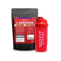 Suplemento em Pó Red Fit Nutrition 100% Puro Importado C/ Laudo L-Arginina 250g