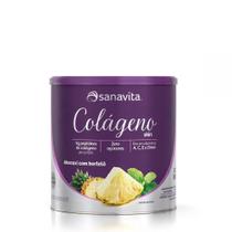 Suplemento em pó Sanavita Colágeno Hidrolisado 300g sabor