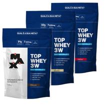 Suplemento em pó Top Whey 3W 1,8Kg Max Titanium