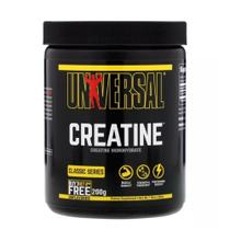 Suplemento em pó Universal Nutrition Creatine creatina monohidratada Creatine sabor without flavor em pote de 200g