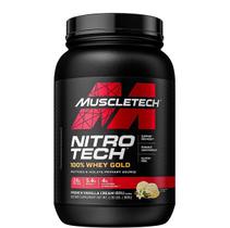 Suplemento em Pó Whey Protein - Nitro tech 100% Whey Gold 907g - Muscle Tech - Rende 27 Doses