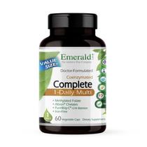 Suplemento EMERALD LABS Complete Multi 60 cápsulas diárias Suplemento EMERALD LABS Complete Multi 60 cápsulas diárias