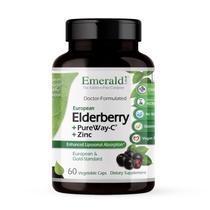 Suplemento EMERALD LABS Elderberry Plus Digestive & Immune 60 cápsulas