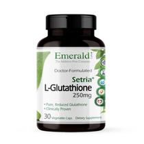 Suplemento EMERALD LABS Setria L-glutationa 250 mg 30 cápsulas Suplemento EMERALD LABS Setria L-glutationa 250 mg 30 cápsulas