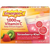 Suplemento Emergen-C em Pó - 1000mg de Vitamina C - 30 Sachês