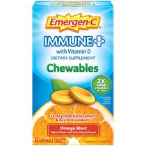 Suplemento Emergen-C Immune+ Chewables 1000 mg de vitamina C