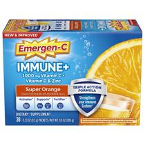 Suplemento Emergen-C Immune+ Triple Action - Pacote com 30 Sachês Suplemento Emergen-C Immune+ Triple Action - Pacote com 30 Sachês