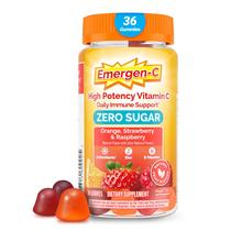 Suplemento Emergen-C Zero Sugar Immune Support Gummies 36ct