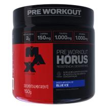 Suplemento En Pó Max Titanium Pre Workout Carboidratos Sabor Blue Ice X 150g