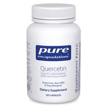 Suplemento: encapsulamentos puros, quercetina, 500 mg, 120 cápsulas
