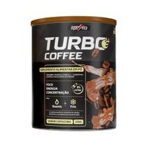 Suplemento Energético Turbo Coffee 220g Sabor Cappuccino Zero Lactose - Hipervita