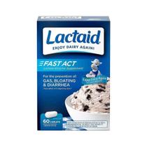 Suplemento Enzima Para Lactose Lactaid Fast Act 9000Fcc 60Cp - Importado