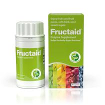 Suplemento enzimático Fructaid 90 cápsulas para intolerância à frutose
