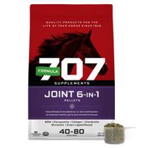 Suplemento equino Formula 707 Joint 6 em 1, balde de 2,27 kg Suplemento equino Formula 707 Joint 6 em 1, balde de 2,27 kg