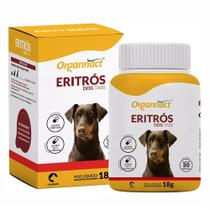 Suplemento Eritrós Dog Tabs Organnact Blister - 18g
