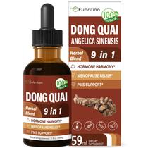 Suplemento Eubrition Dong Quai Liquid Women 60 ml para menopausa PMS Suplemento Eubrition Dong Quai Liquid Women 60 ml para menopausa PMS