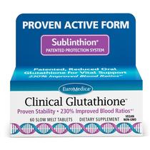 Suplemento Euromedica Clinical Glutationa 60 comprimidos