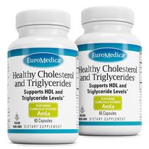 Suplemento Euromedica Healthy Cholesterol & Triglicerídeos - 120 Cápsulas