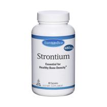 Suplemento Euromedica Strontium Bone Health 60 cápsulas