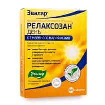 Suplemento Evalar Relaxozan Relaksozan com Melissa e Menta 40 comprimidos