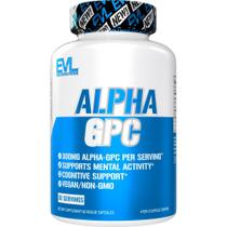 Suplemento Evlution Alpha GPC Choline 600mg para memória