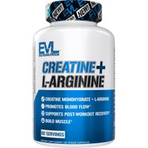 Suplemento Evolution Creatina + L-Arginina 500 mg - 120 cápsulas