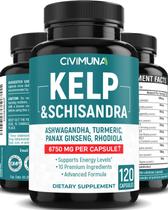 Suplemento: extrato de alga marinha CIVIMUNA 6750 mg 120 cápsulas Suplemento: extrato de alga marinha CIVIMUNA 6750 mg 120 cápsulas