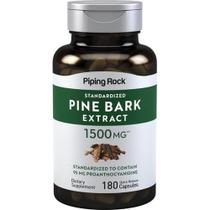 Suplemento: Extrato de casca de pinheiro Piping Rock 1500 mg 180 cápsulas