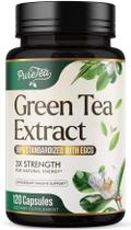 Suplemento: extrato de chá verde SilverOnyx 1000mg 120 cápsulas