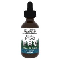 Suplemento: extrato de reishi Host Defense, 60 ml, coração e sistema imunológico Suplemento: extrato de reishi Host Defense, 60 ml, coração e sistema imunológico