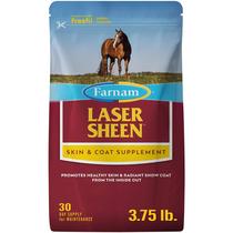 Suplemento Farnam Laser Sheen Skin & Coat para cavalos 1,7 kg Suplemento Farnam Laser Sheen Skin & Coat para cavalos 1,7 kg