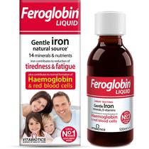 Suplemento Feroglobin Liquid Vitabiotics - 500mL Suplemento Feroglobin Liquid Vitabiotics - 500mL
