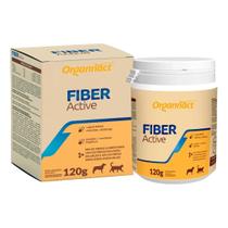 Suplemento Fiber Active Para Cães E Gatos 120g - Organnact