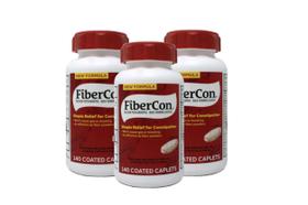 Suplemento FiberCon Fiber Therapy 140 cápsulas (pacote de 3)