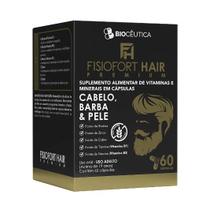 Suplemento Fisiofort Hair Premium: Cabelo, Barba e Pele 60 Caps
