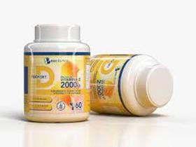 Suplemento Fisiofort Vitamina D 2000UI (60 caps) - Biocêutica