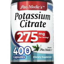 Suplemento FITO MEDIC'S Citrato de Potássio 400 Cápsulas Suplemento FITO MEDIC'S Citrato de Potássio 400 Cápsulas