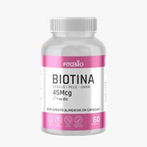 Suplemento Fitobio Biotina 45mg - 60 Cápsulas