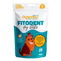Suplemento Fitodent Dog Sticks Para Cães Organnact - 160g Suplemento Fitodent Dog Sticks Para Cães Organnact - 160g