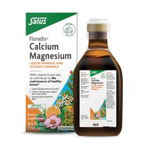 Suplemento Floradix Calcium Magnésio 250mL com vitamina D e zinco