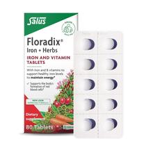 Suplemento Floradix Iron 80 comprimidos com 10 mg de ferro