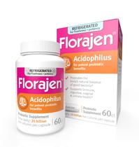 Suplemento Florajen Acidophilus Probiotics 60 cápsulas