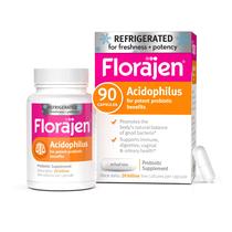 Suplemento Florajen Acidophilus Probiotics 90 cápsulas Suplemento Florajen Acidophilus Probiotics 90 cápsulas
