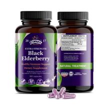 Suplemento FLORIDA HERBS - Sabugueiro Preto em Cápsulas (180 unidades)